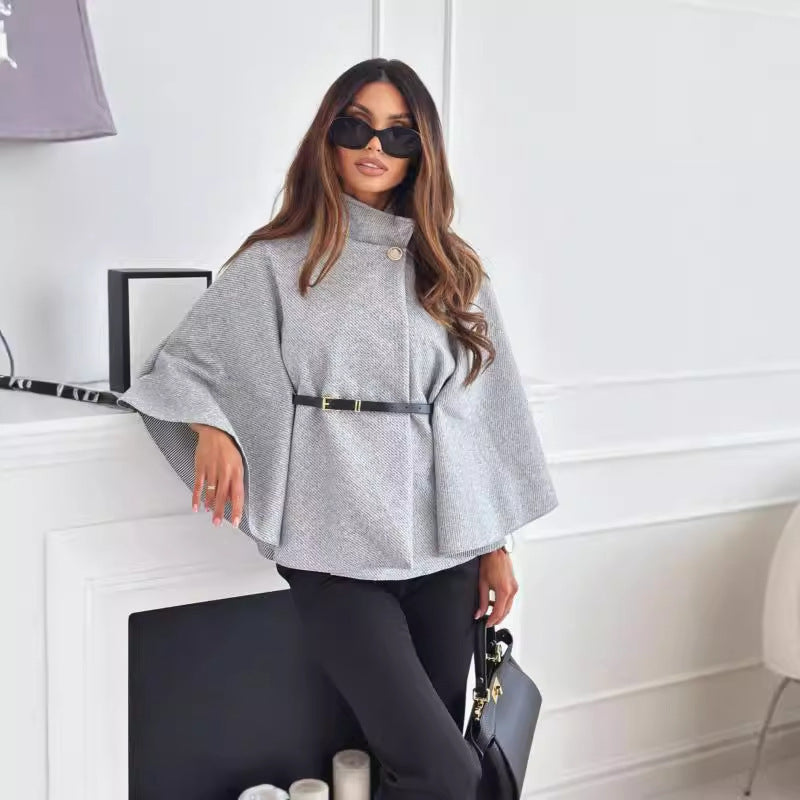 Élise Poncho – Élégance et Confort Intemporel Lunnav