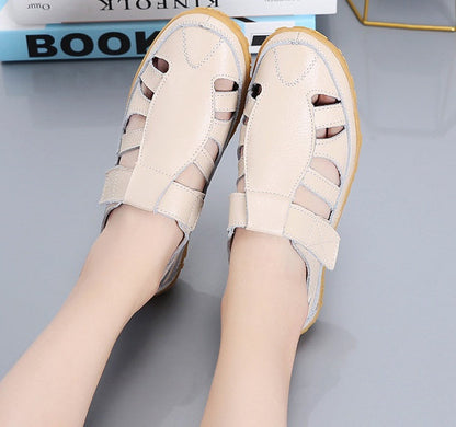 Vita™ | Sandales en Cuir Véritable – Élégance Intemporelle et Confort Optimal