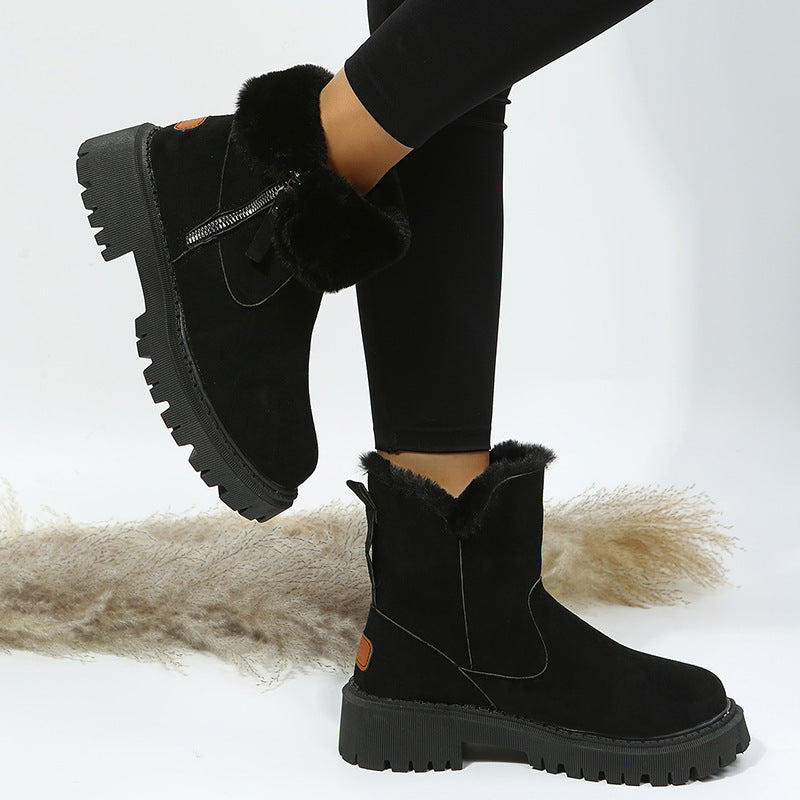Look professionnel avec les bottines Loma™ en cuir premium.