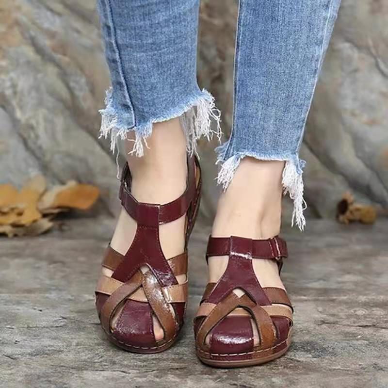 Nahara™ | Sandales femme à plateforme ajourée pour un été confortable et stylé