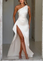 Lune™ | Robe de Soirée Asymétrique - Élégance - Image 3