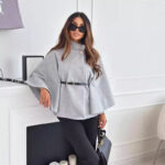 Élise Poncho – Élégance et Confort Intemporel - Image 5