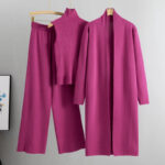 Amélie | Ensemble Tricot Femme 3 Pièces Élégance et Confort - Image 12